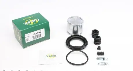 254981 Ремкомплект суппорта (переднего) Kia Rio 00- (d=54mm) (+поршень) (Kasko) FRENKIT підбір по vin на Brocar