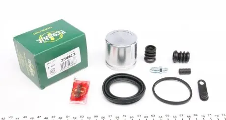 254812 Ремкомплект суппорта (переднего) Chevrolet Aveo 11- (d=54mm) (+поршень) (Dac) FRENKIT підбір по vin на Brocar