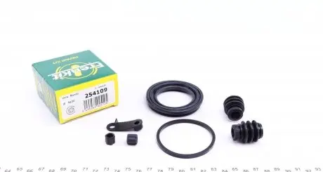 254109 Ремкомплект супорта (переднього) Hyundai Elantra/Kia Rio 03- (d=54mm) (Mando) FRENKIT підбір по vin на Brocar