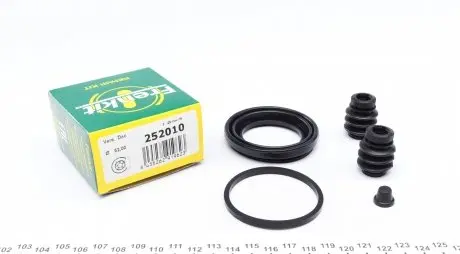 252010 Ремкомплект супорта (переднього) Daewoo Lanos 97- (d=52mm) (Dac) FRENKIT підбір по vin на Brocar