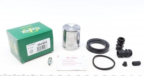 251932 Ремкомплект суппорта (заднего) MB Sprinter/VW Crafter 30-50 06- (d=51mm) (+ поршень) (Bosch) FRENKIT подбор по vin на Brocar