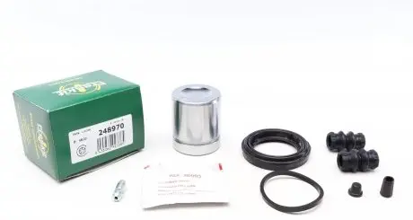 248970 Ремкомплект суппорта (переднего) Opel Combo 1.7 CDTi 01- (d=48mm) (+поршень) (Lucas) FRENKIT підбір по vin на Brocar