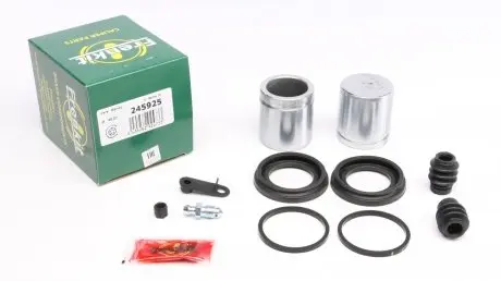 245925 Ремкомплект суппорта (переднего) Hyundai Santa Fe/Kia Sorento 06- (d=45mm) (+2 поршня) (Mando) FRENKIT підбір по vin на Brocar
