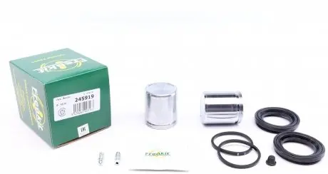 245919 Ремкомплект суппорта (переднего) Renault Trafic -01 (d=45mm) (+ 2 поршня) (Bendix) FRENKIT підбір по vin на Brocar