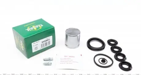 245901 Ремкомплект суппорта (переднего) Renault Twingo 93- (d=45mm) (+поршень) (Bendix) FRENKIT подбор по vin на Brocar