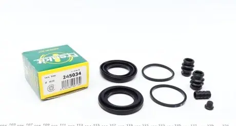 245034 Ремкомплект супорта (переднього) Nissan Qashqai/Pathfinder 05- (d=45mm) (Nissan) FRENKIT підбір по vin на Brocar