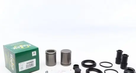 243960 Ремкомплект суппорта (переднего) Audi A4/A6/VW Passat 96-05 (d=43mm) (+2 поршня) (Lucas) FRENKIT подбор по vin на Brocar