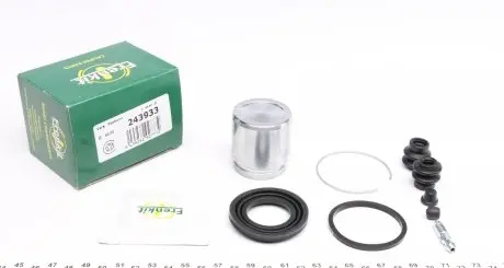243933 Ремкомплект суппорта (заднего) Nissan Murano/Infiniti FX 03- (d=43mm) (+поршень) (Akebono) FRENKIT подбор по vin на Brocar