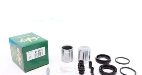 243925 Ремкомплект суппорта (переднего) Subaru Forester 02-08 (d=43mm) (+2 поршня) (Tokico) FRENKIT подбор по vin на Brocar