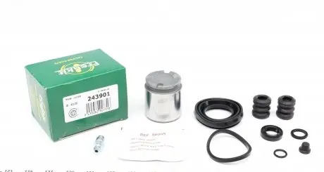 243901 Ремкомплект суппорта (заднего) Ford Scorpio 94-98 (d=43mm) (Lucas)(+поршень) FRENKIT подбор по vin на Brocar
