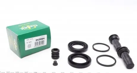 243064 Ремкомплект супорта (переднього) Audi 100/A4/A6/A8 91-02 (d=43mm) (Lucas) FRENKIT підбір по vin на Brocar