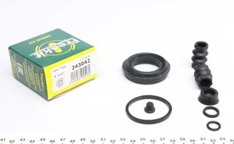 243042 Ремкомплект супорта (заднього) Chrysler Voyager 07- (d=43mm) (Varga) FRENKIT підбір по vin на Brocar