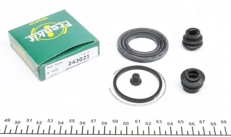 243021 Ремкомплект супорта (заднього) Toyota Avensis 01-09 (d=43mm) (Toyota) FRENKIT підбір по vin на Brocar
