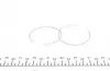 243001 Ремкомплект суппорта (переднего) Mitsubishi Pajero/Outlander 90- (d=43mm) (Akebono) FRENKIT підбір по vin на Brocar