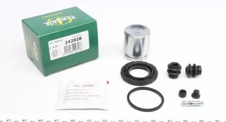242928 Ремкомплект суппорта (заднего) Lexus RX 04- (d=42mm) (+поршень) (Akebono) FRENKIT подбор по vin на Brocar