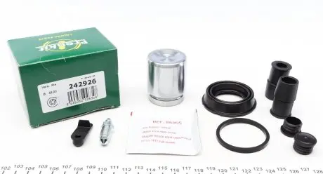 242926 Ремкомплект супорта (заднього) BMW X3/X5 02-11 (d=42mm) (+ поршень) (Ate) FRENKIT підбір по vin на Brocar