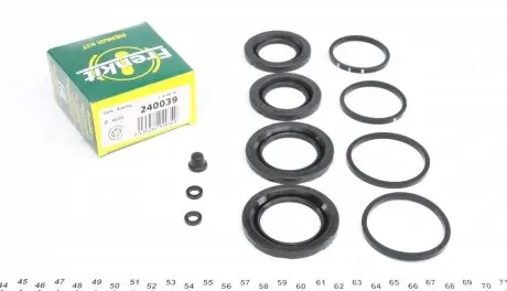 240039 Ремкомплект суппорта (переднего) Subaru Impreza/Mitsubishi Evo 01- (d=40mm) (Brembo) FRENKIT подбор по vin на Brocar