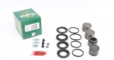 238999 Ремкомплект супорта (переднього) Volvo S60/S80/S70/V70/C70 00-10 (d=38/42mm) (+4 поршня) (Brembo) FRENKIT підбір по vin на Brocar