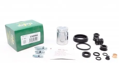 238986 Ремкомплект суппорта (заднего) VW Caddy III (d=38mm) Lucas (+поршень с механизмом) FRENKIT подбор по vin на Brocar