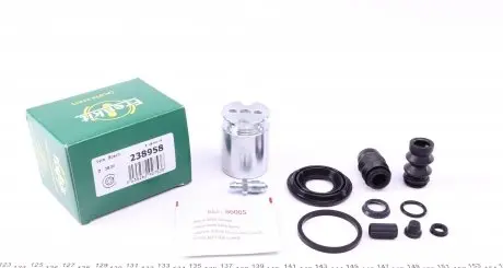 238958 Ремкомплект суппорта (заднего) Citroen C4/Toyota Avensis 06- (d=38mm) (Bosch) (+поршень) FRENKIT підбір по vin на Brocar