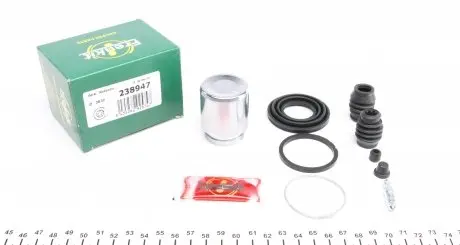 238947 Ремкомплект супорта (заднього) Subaru Forester/Legacy 97- (d=38mm) (+поршень) (Akebono) FRENKIT підбір по vin на Brocar