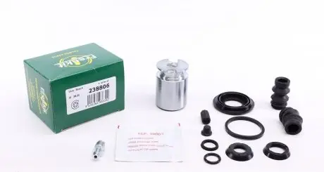 238806 Ремкомплект суппорта (заднего) (L) Renault Kangoo 97- (d=38mm) (+поршень с механизмом) (Bosch) FRENKIT підбір по vin на Brocar