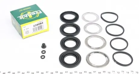 238084 Ремкомплект гальмівного супорта MERCEDES-BENZ CLK W208 97-02, E-Class W210 94-03, E-Class W124 84-95 FRENKIT підбір по vin на Brocar