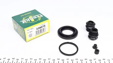 238075 Ремкомплект супорта (заднього) Kia Carens III 05- (d=38mm) (Kasko) FRENKIT підбір по vin на Brocar