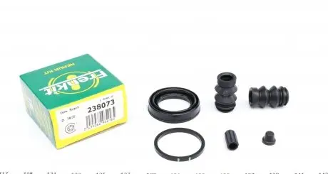 238073 Ремкомплект супорта (заднього) Honda CR-V III/IV 06- (d=38mm) (Bosch) FRENKIT підбір по vin на Brocar