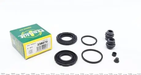 238070 Ремкомплект гальмівного супорта HONDA Accord CU/CW 08-15, Accord CP/CS USA 07-13, Accord CR/CT 12- FRENKIT підбір по vin на Brocar