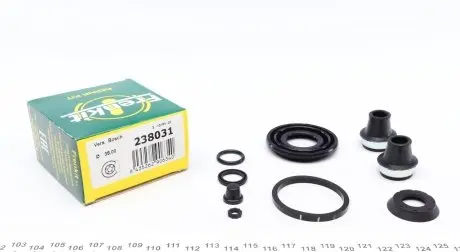 238031 Ремкомплект супорта (заднього) VW Golf 97-06 (d=38mm) (Bosch) FRENKIT підбір по vin на Brocar