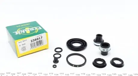 236017 Ремкомплект супорта (заднього) Opel Astra G/Zafira 96-09 (d=36mm) (Bosch) FRENKIT підбір по vin на Brocar