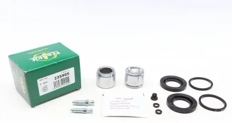 235905 Ремкомплект супорта (заднього) Opel Vectra -03 (d=35mm) (+2 поршня) FRENKIT підбір по vin на Brocar