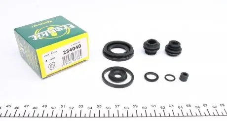 234040 Ремкомплект супорта (заднього) Hyundai i20/KIA Picanto 11- (d=34mm) (Mobis) FRENKIT підбір по vin на Brocar