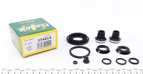 234014 Ремкомплект суппорта (заднего) Opel Astra 98-09 (d=34mm) (Bosch) FRENKIT подбор по vin на Brocar