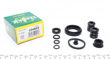234003 Ремкомплект супорта (заднього) Renault Megane 01- (d=34mm) (Lucas) FRENKIT підбір по vin на Brocar