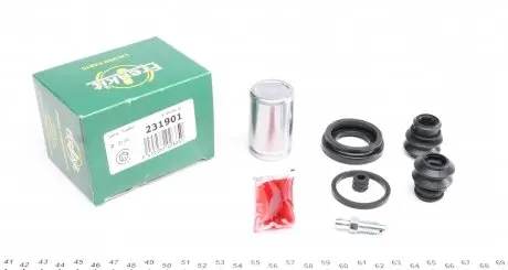 231901 Ремкомплект супорта (заднього) Hyundai Accent/KIA Rio 05-11 (d=30.9mm) (+поршень) (Kask) FRENKIT підбір по vin на Brocar