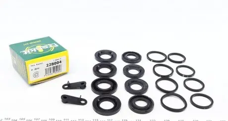 228004 Ремкомплект суппорта (переднего) Audi A4 06-09 (d=28/32mm) (Brembo) FRENKIT подбор по vin на Brocar
