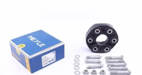 3141522107HD Муфта кардана еластична BMW 3 (E90)/5 (E60) 2.5-3.0d 05-10 (143mm) MEYLE підбір по vin на Brocar