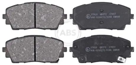 37910 Колодки гальмівні пер. Picanto 11- A.B.S. підбір по vin на Brocar
