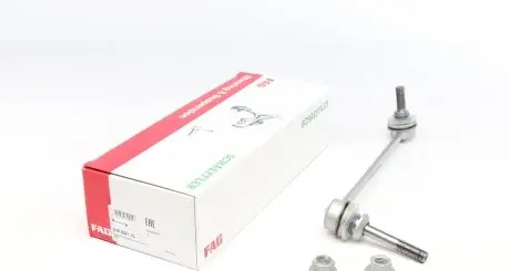 818032110 Тяга стабілізатора (переднього) (L) BMW X5 (E70)/X6 (E71/E72) L=248mm FAG підбір по vin на Brocar