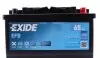 EL652 Аккумуляторная батарея 65Ah/650A (278x175x175/+R/B13) (Start-Stop EFB) EXIDE підбір по vin на Brocar
