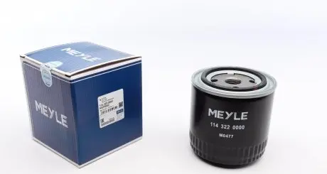 1143220000 Фильтр масляный VW T2/T3 -86 1.6-2.0 MEYLE подбор по vin на Brocar