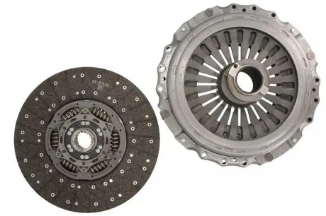 643331600 Комплект сцепления MB Actros 03- (d=430mm) (+выжимной) LUK підбір по vin на Brocar