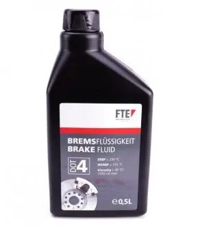 DOT405LTR Рідина гальмівна FTE DOT4-0.5LTR FTE підбір по vin на Brocar