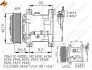 Компрессор кондиционера Citroen Berlingo 93- 32227