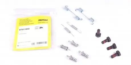 97011600 Комплект пружин гальмівних колодок TEXTAR підбір по vin на Brocar