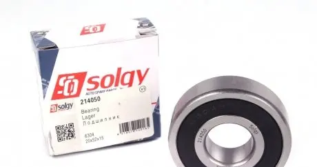 214050 Підшипник (20x52x15) SOLGY підбір по vin на Brocar