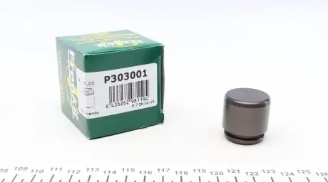 P303001 Поршень супорта (заднього) Volvo S60/V70 2.5 T 03-10 (30x30mm) (Brembo) FRENKIT підбір по vin на Brocar