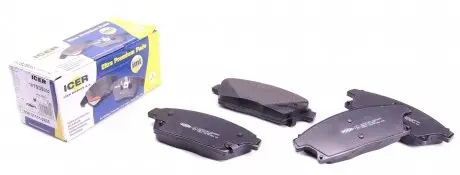 181939202 Колодки тормозные (передние) Nissan Rogue 10-13/Chevrolet Cruze/Opel Astra 09-/Zafira C/Mokka 11- ICER подбор по vin на Brocar